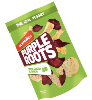 Cravewell Banner Purple Roots Product