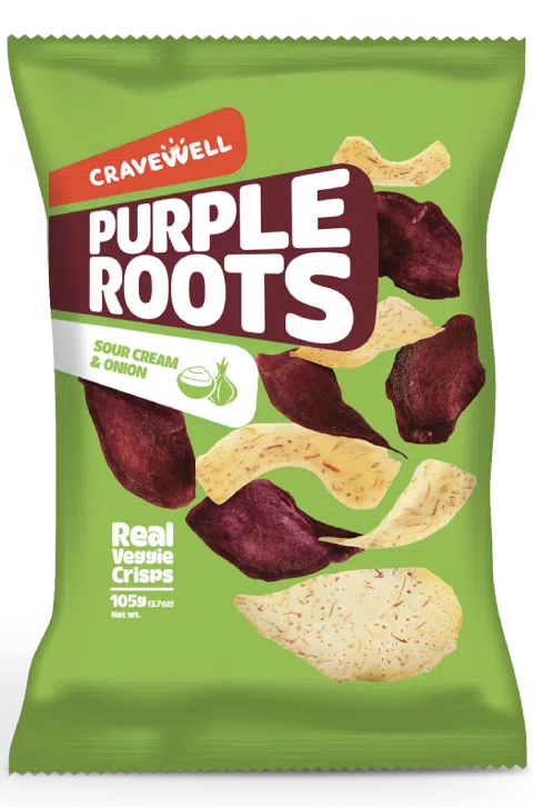 Cravewell Purple Roots Sour Cream and Onion